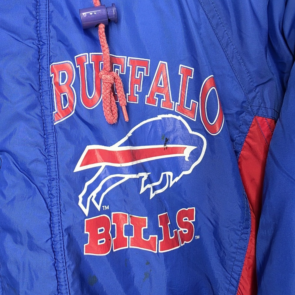 Vintage Buffalo Bills Apex One Pro Line Jacket SIZE SMALL Petite - Picture 2 of 16